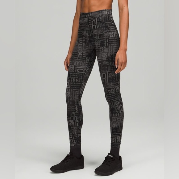 Lululemon Wunder Train High-Rise Tight 25" Leggings 
Lululemon Ombre Black Multi - Picture 1 of 15